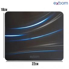 Mouse Pad 22x18cm MP-2218 Exbom - Blue Line